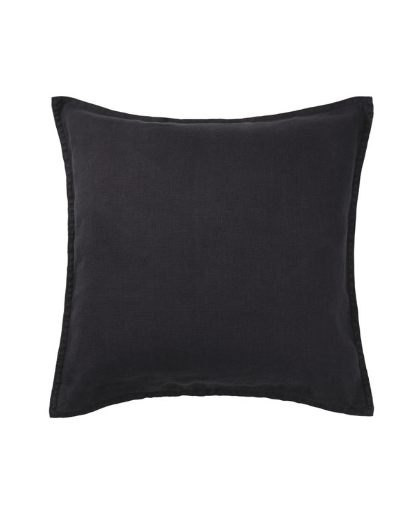 DYTAG Linen Cushion Cover - Black