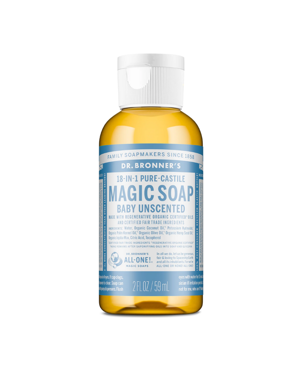 Dr. Bronners: Baby Unscented Pure Castile Soap