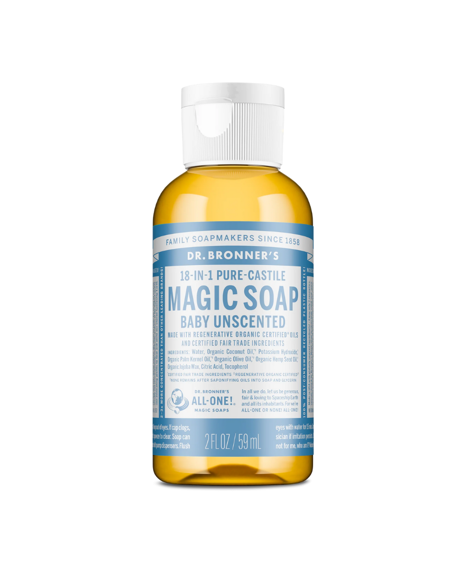 Dr. Bronners: Baby Unscented Pure Castile Soap