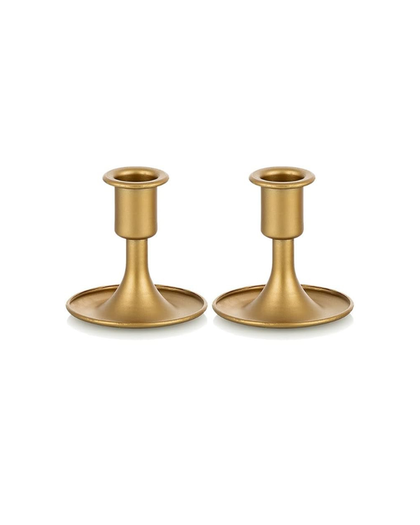 Gold Alloy Candle Holder