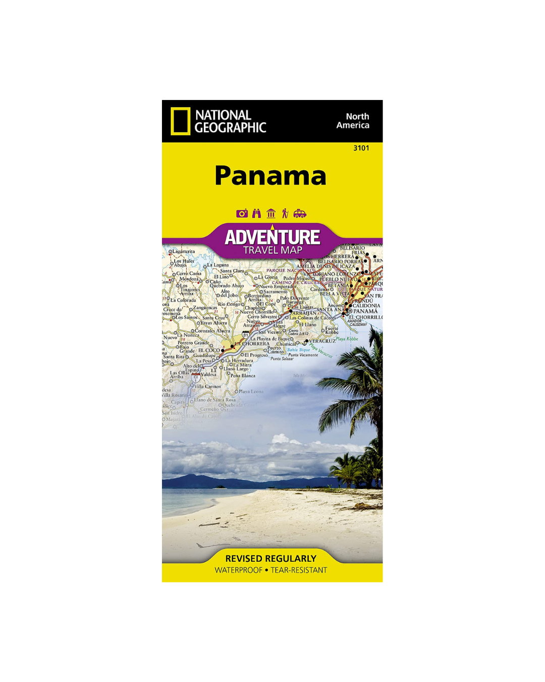 Map: Panama (National Geographic Adventure)