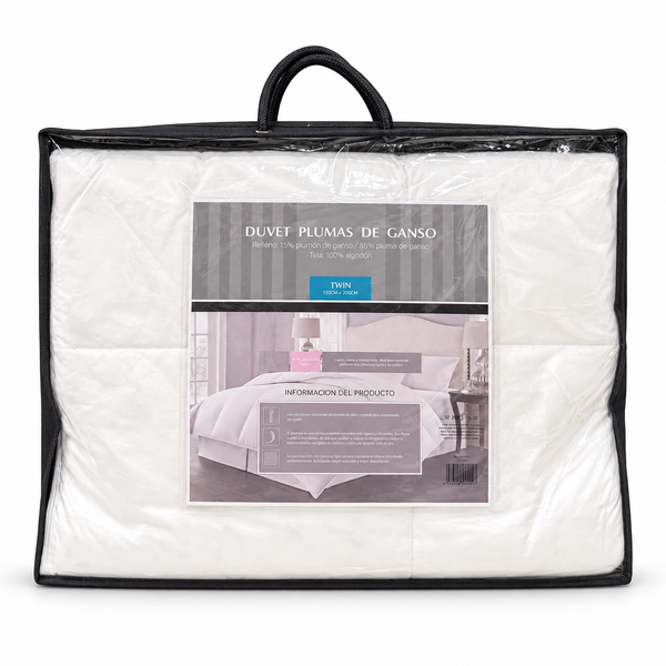 Lightweight Feather & Down Duvet - Twin