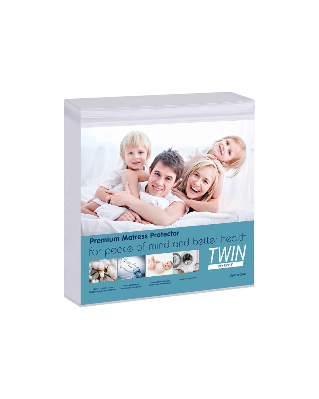 Waterproof Mattress Pad Protector Cotton: Twin
