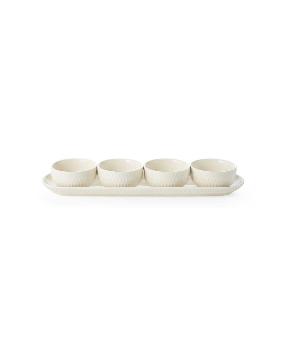 Baum 5-Piece Oval Tray And Serving Bowl Set