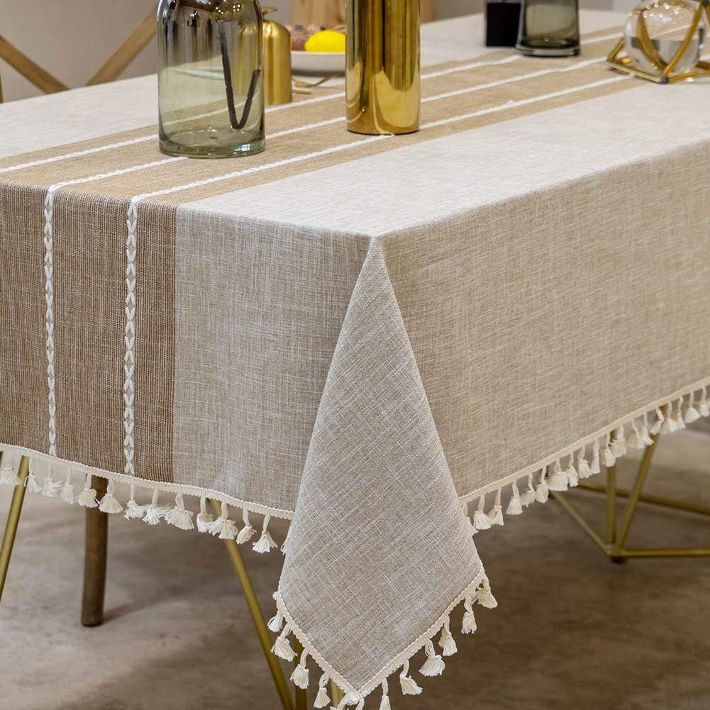 Rustic Light Coffee Table Cover 55 x 86 inch