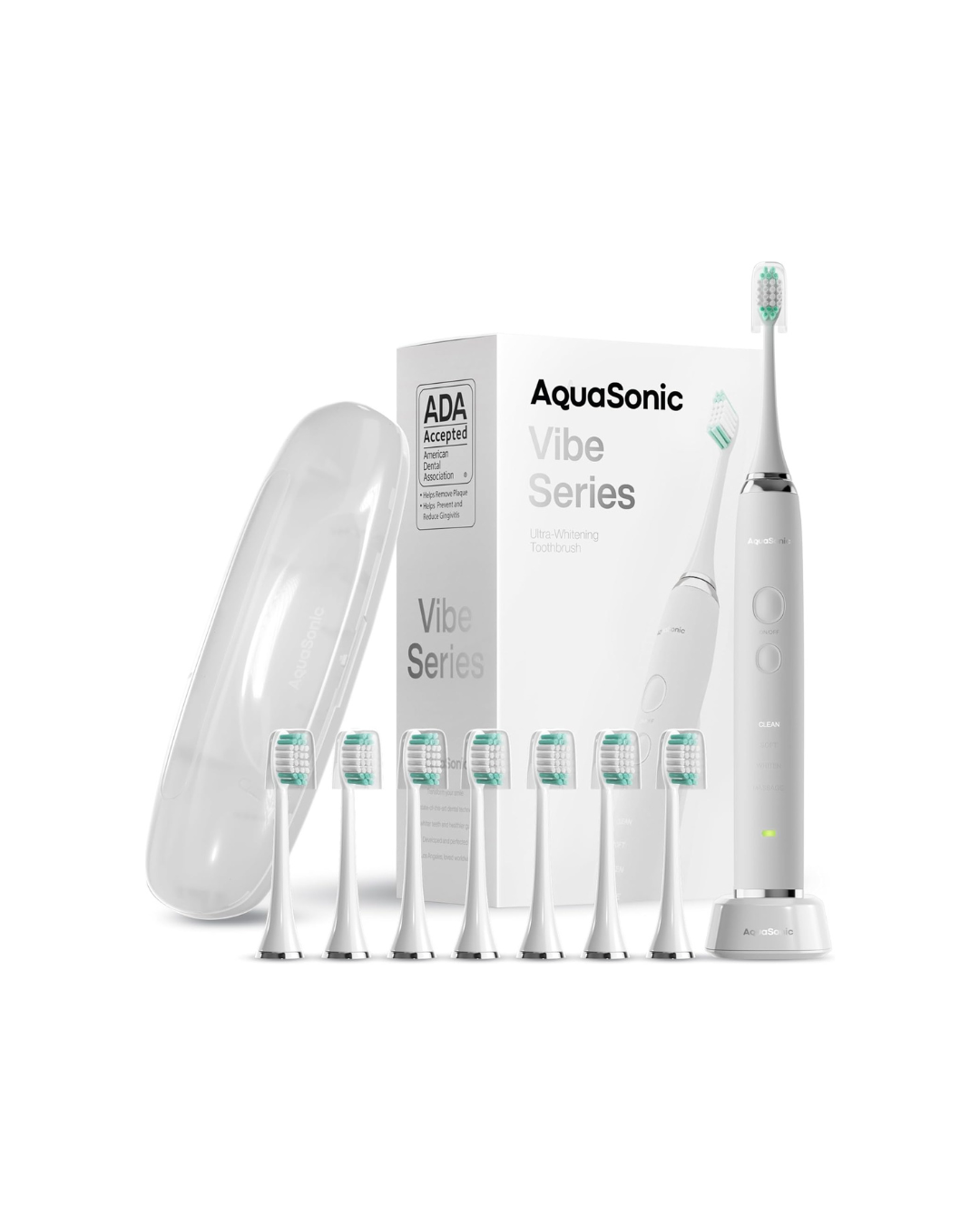 Aquasonic Vibe Series Ultra Whitening Toothbrush