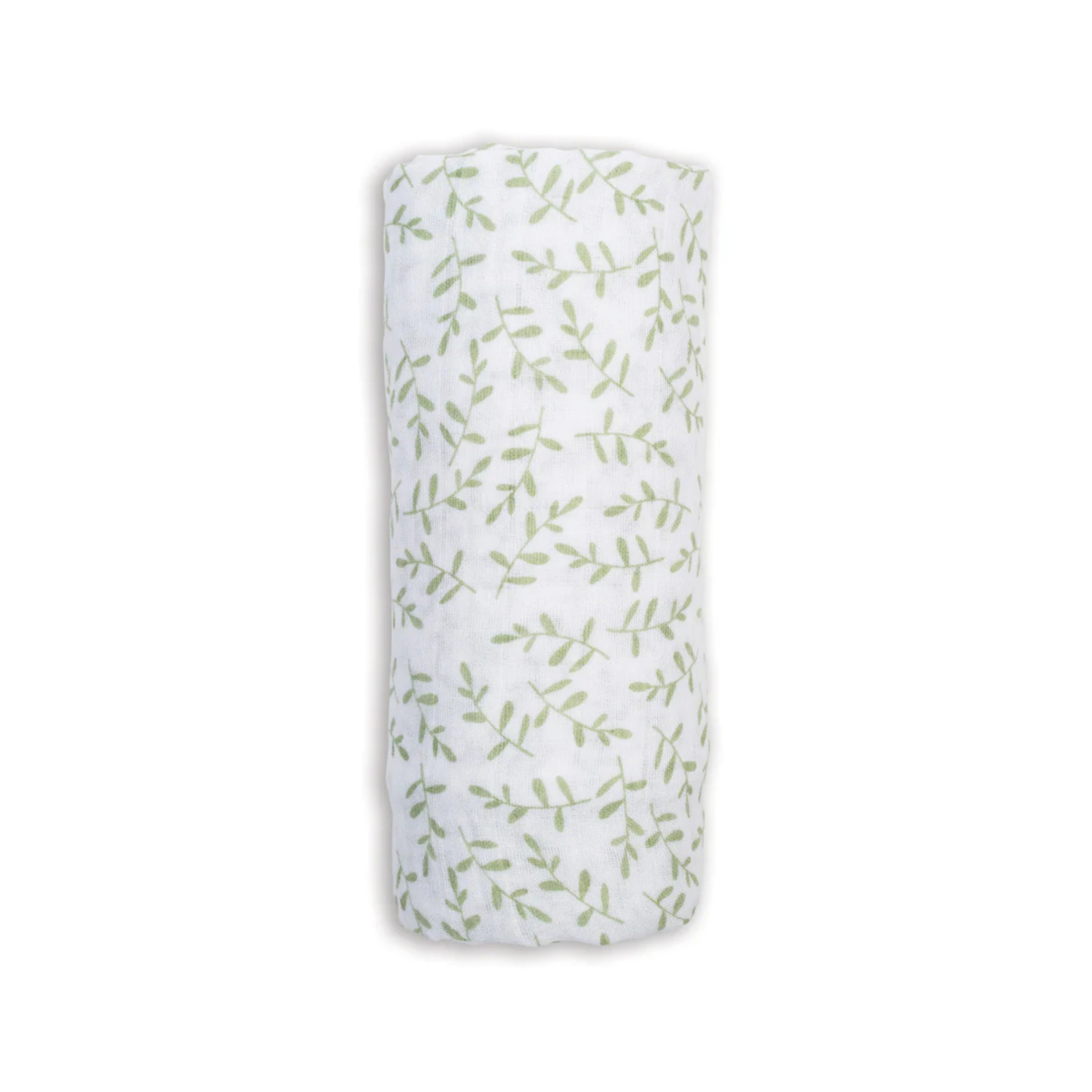 Lulujo Swaddle Blanket Muslin Cotton - Greenery