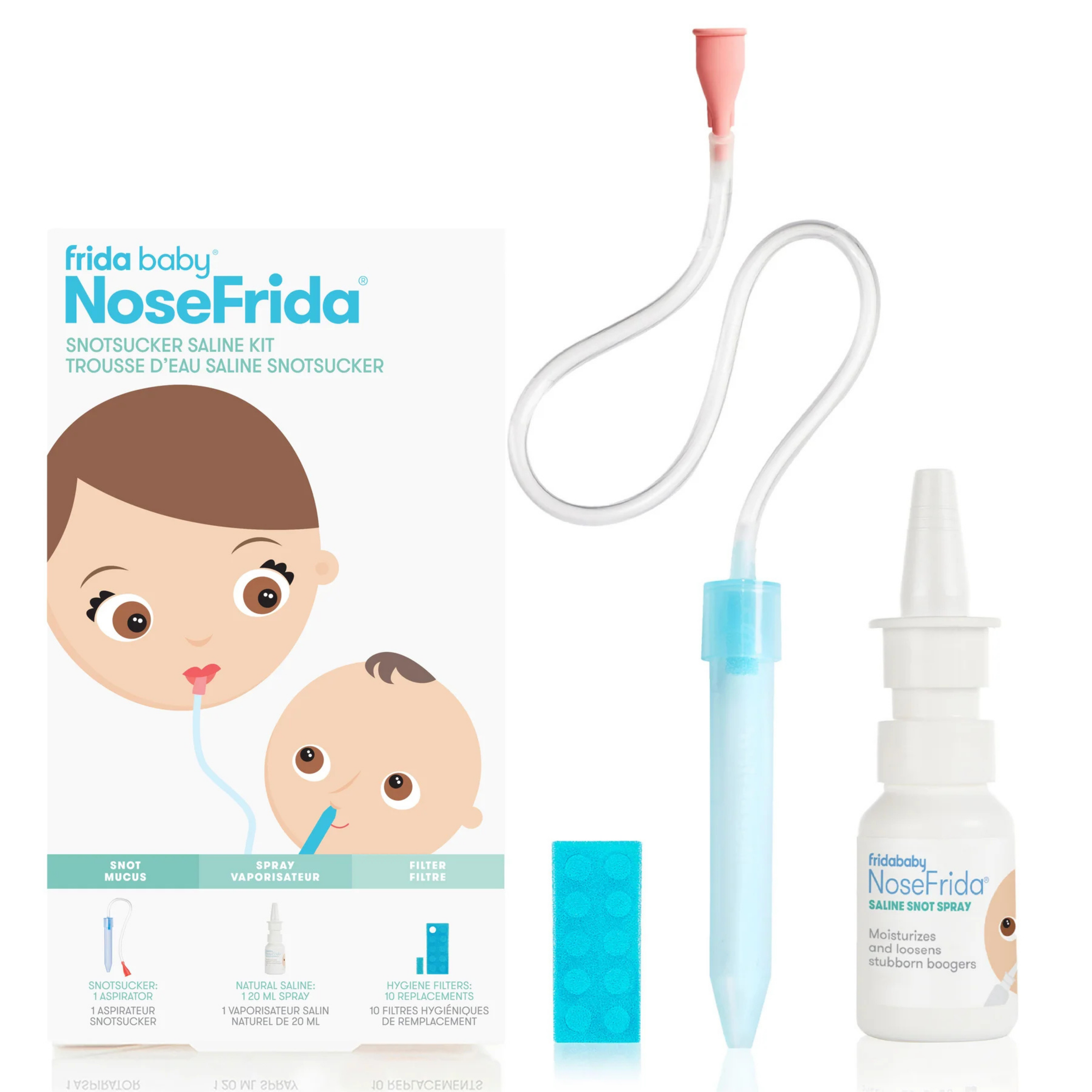 Nose Frida The Snot Sucker Saline Kit
