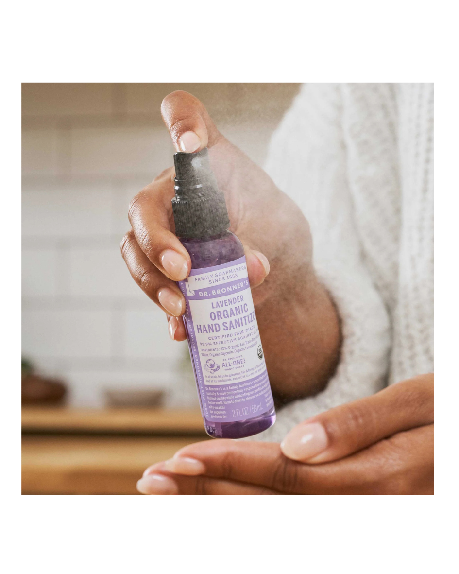 Dr. Bronner’s Organic Hand Sanitizer Lavender