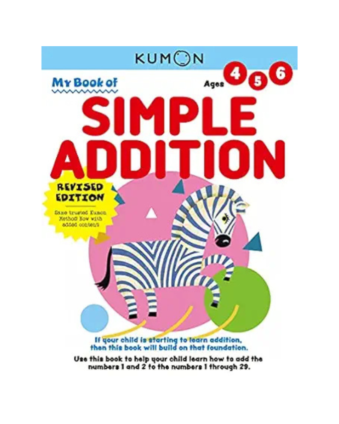 Kumon: My Book of Simple Addition