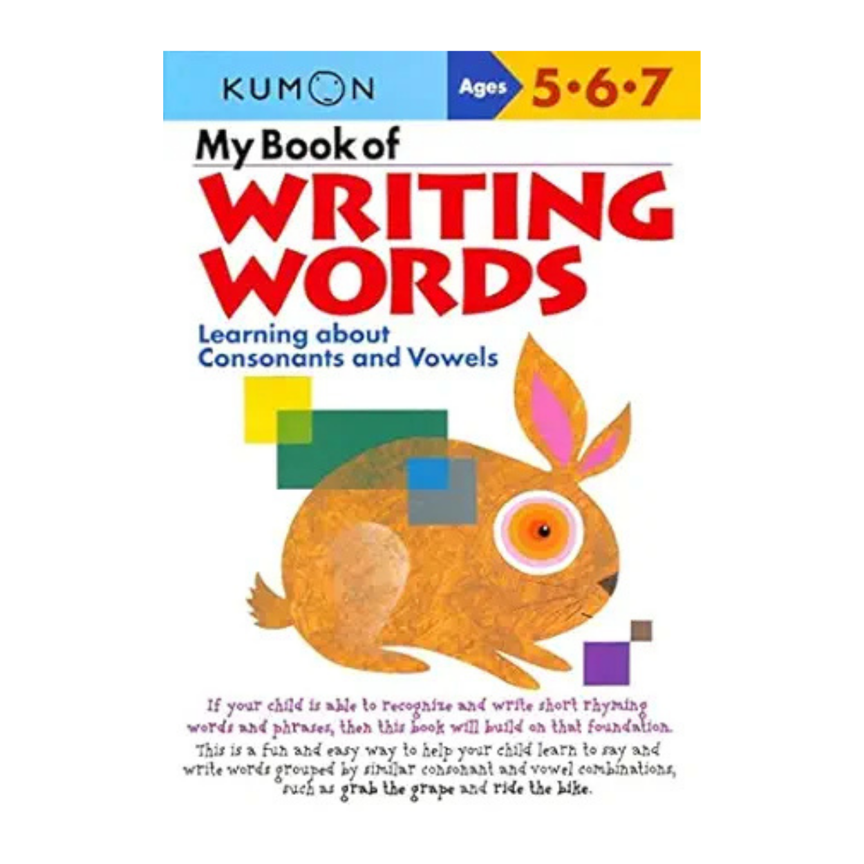 Kumon: My Book of Writing Words