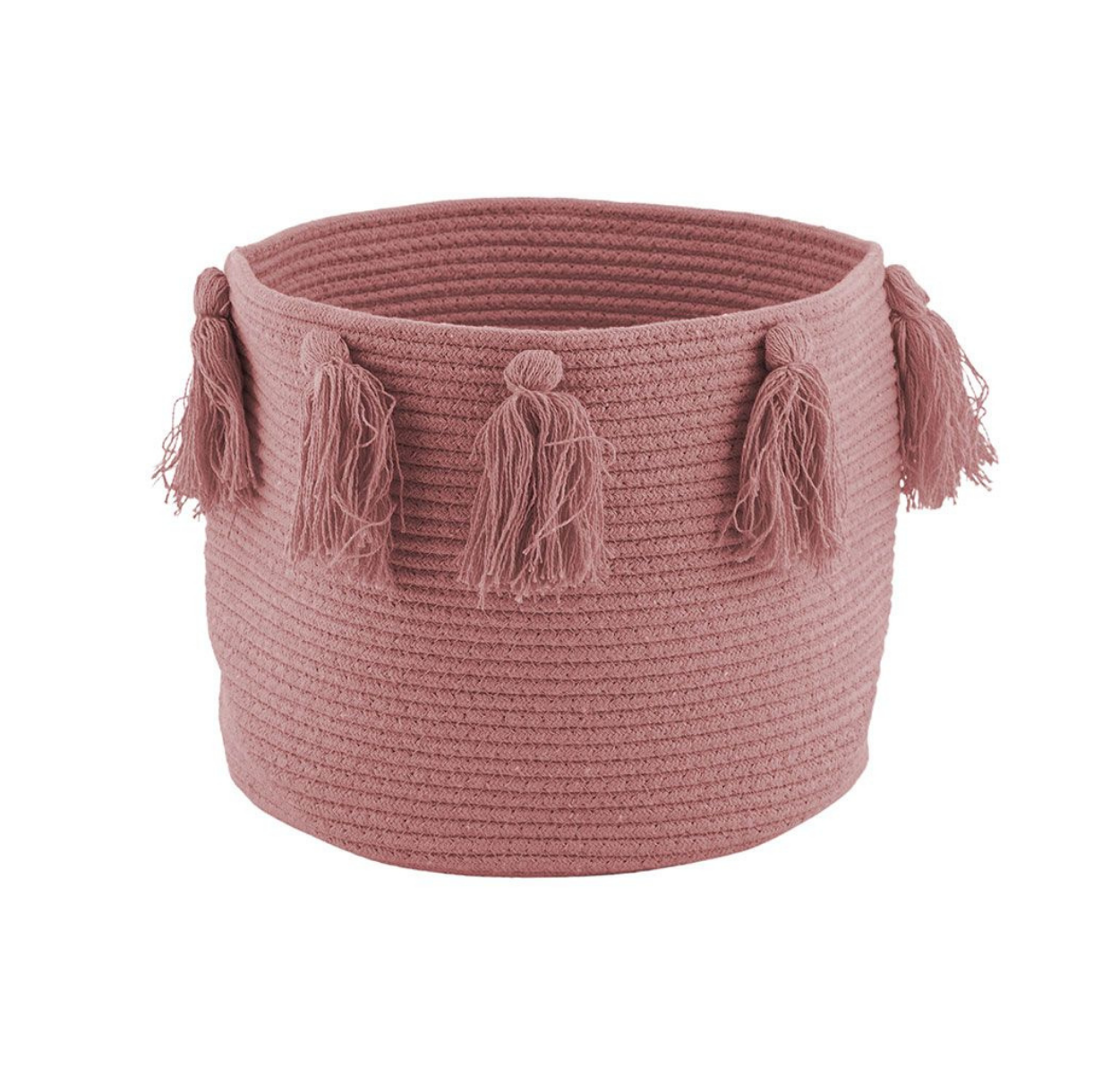 Cotton Basket: Pink