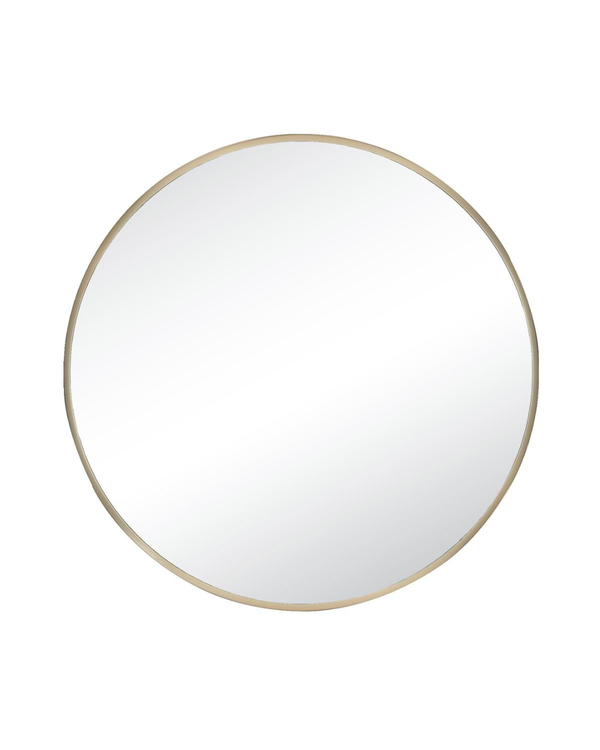Round Metal Mirror 30" - Black / Gold / Silver