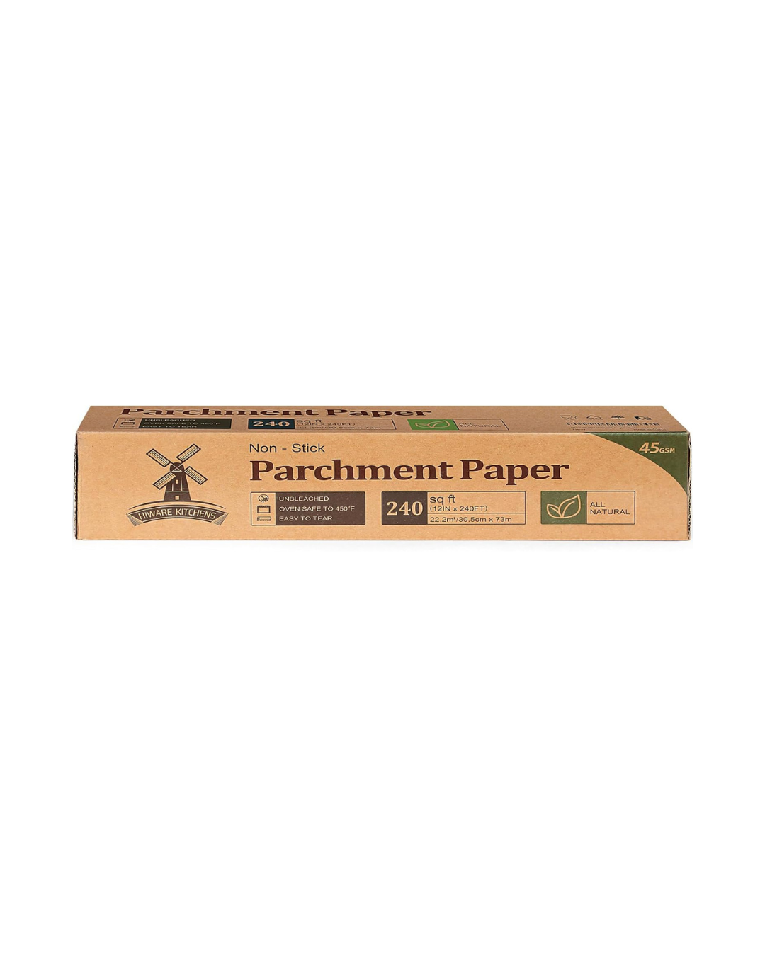 Unbleached Parchment Paper for Baking, 12 in x 240 ft
