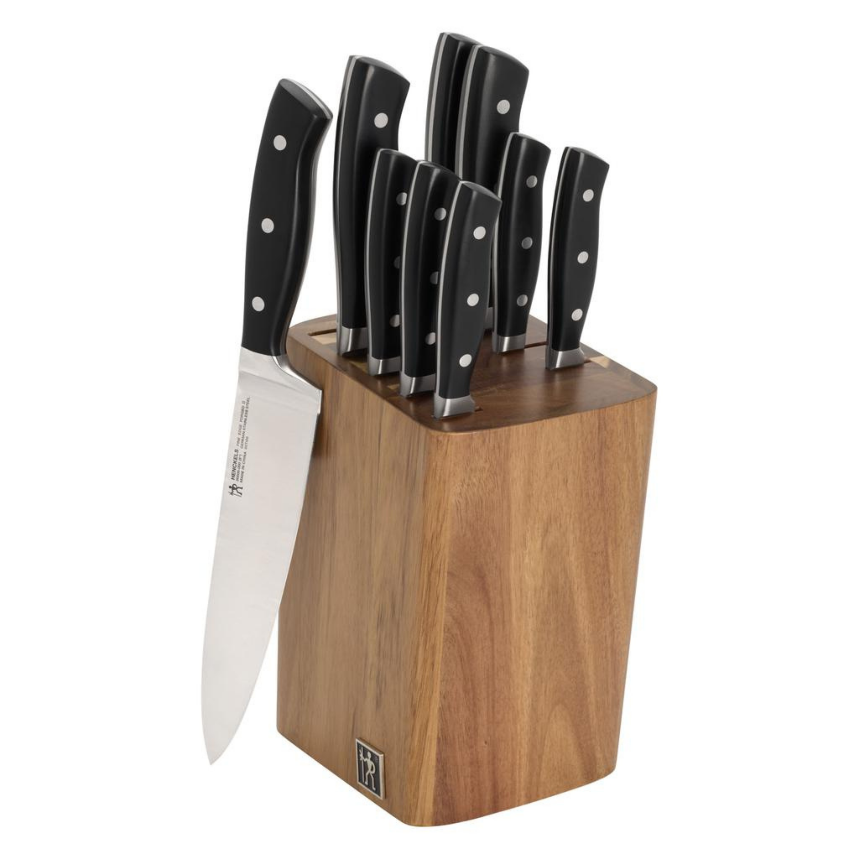 Henckles 10-Piece Knife Set with Holder