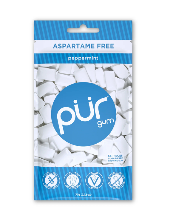 Pur Gum: Peppermint 55pc Bag
