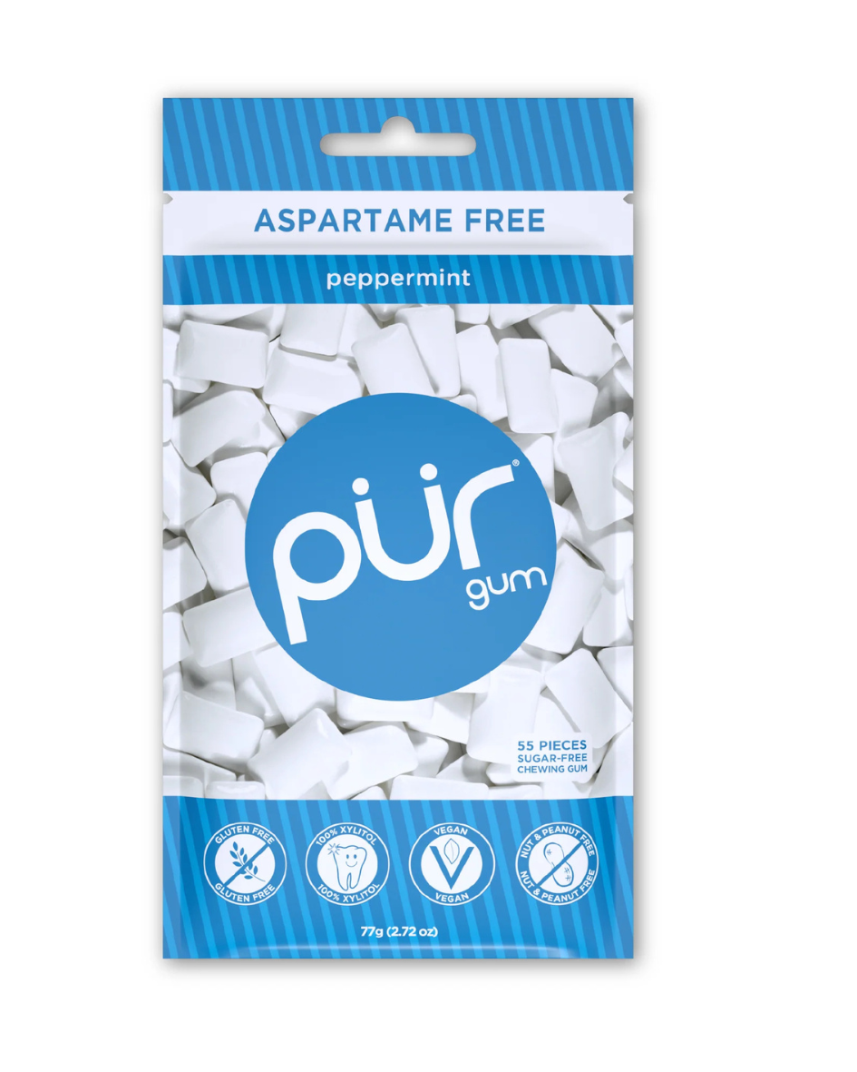 Pur Gum: Peppermint 55pc Bag
