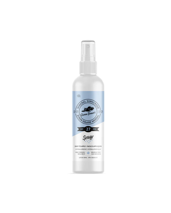 GREEN BEAVER CO. SPF 27 Natural Sunscreen Spray