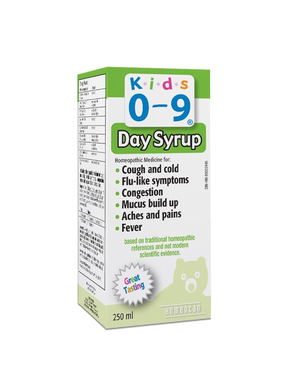 HOMEOCAN Kids 0-9 Cough & Cold Daytime
