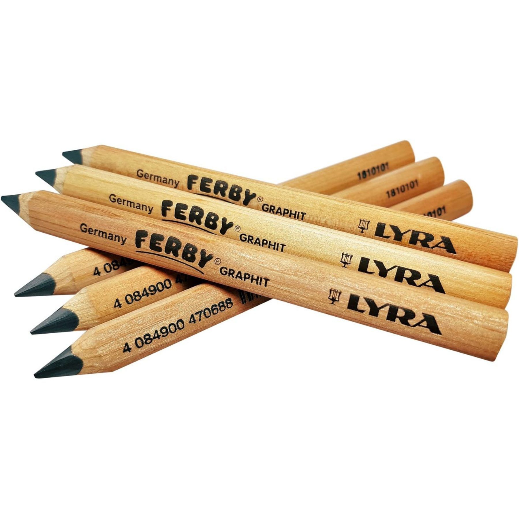Lyra Ferby Short Tri Grip Triangular Children's Pencils