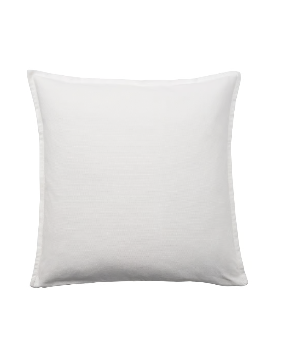 GURLI Cotton Cushion Cover White