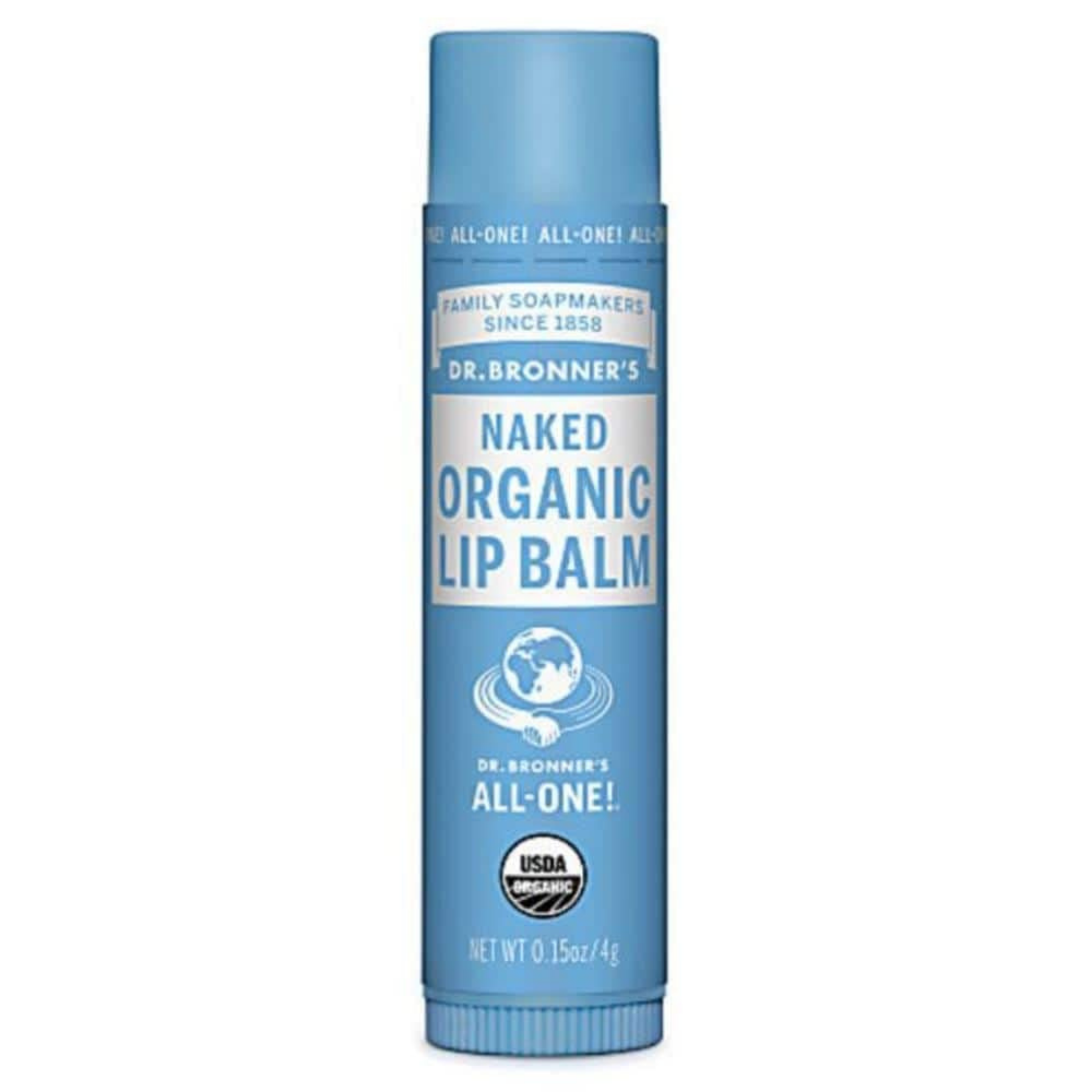 Dr. Bronner's Organic Naked Unflavored Lip Balm