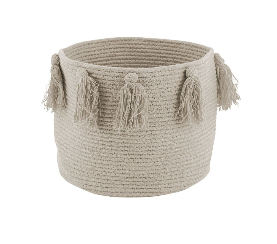 Cotton Basket: Cream