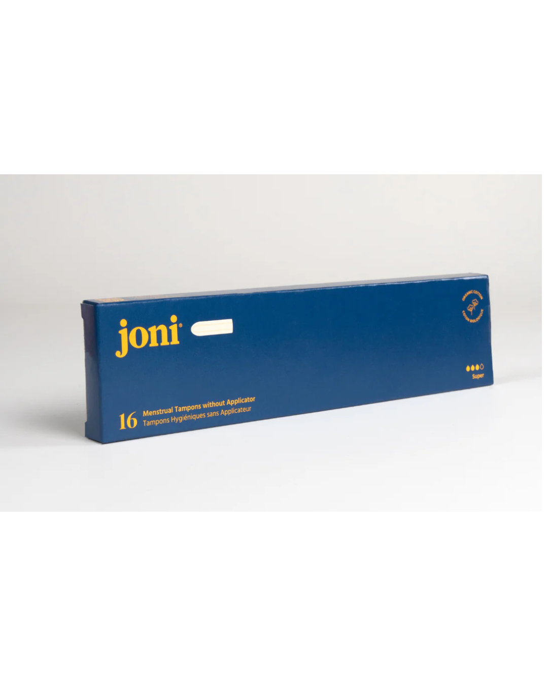 joni Organic Non-Applicator Super Tampons 16 Ct