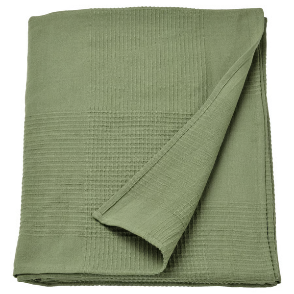 INDIRA Bedspread Grey/Green Twin/Full