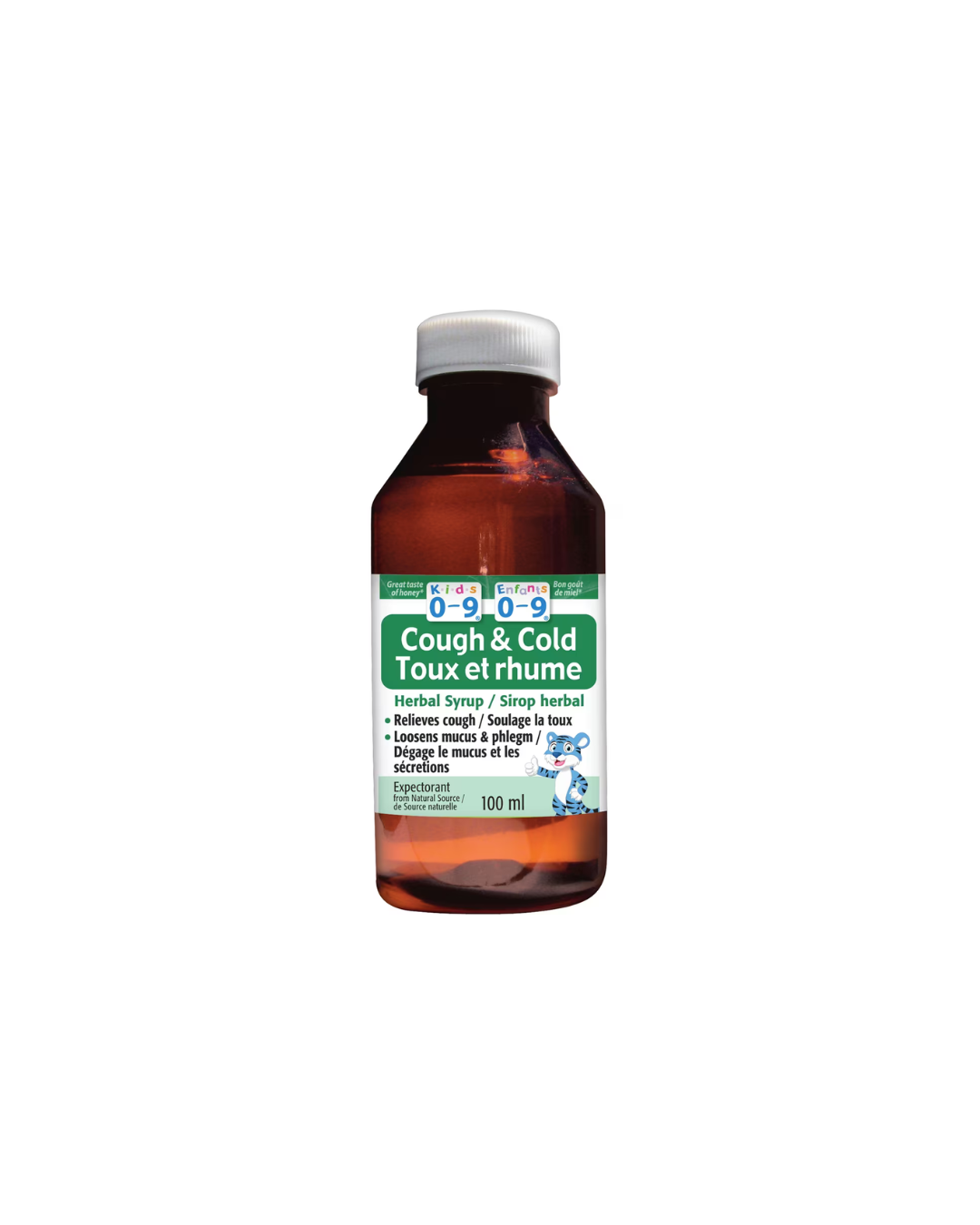 HOMEOCAN Kids 0-9 Cough & Cold Herbal Syrup