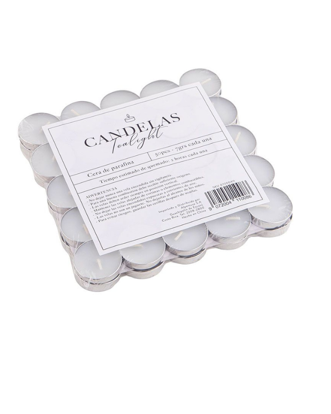 White Tealight - Pack of 50