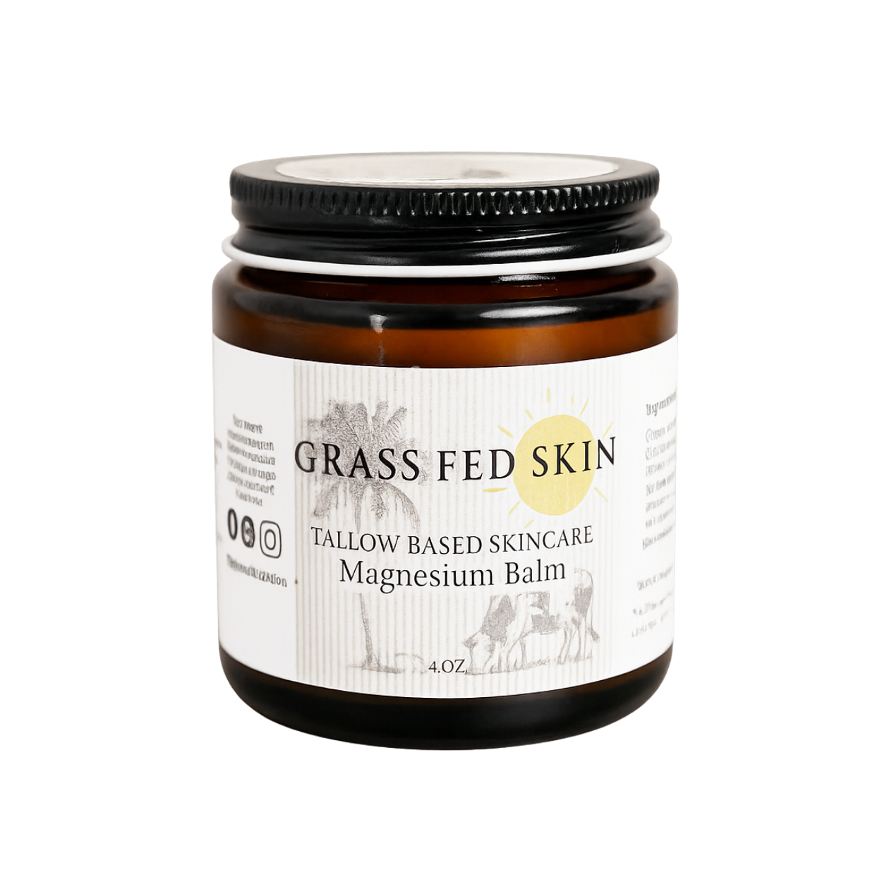 Grass Fed Skin: Magnesium Balm