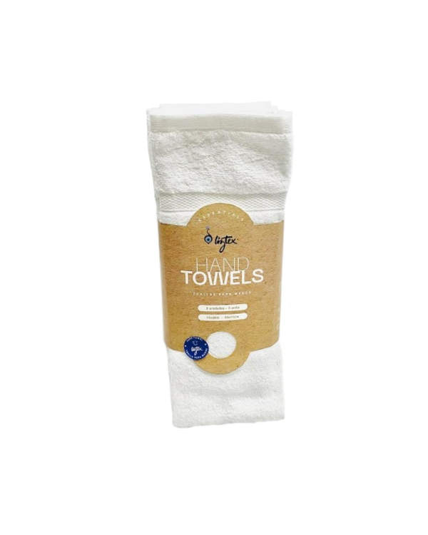 White Cotton Hand Towel 6 Units