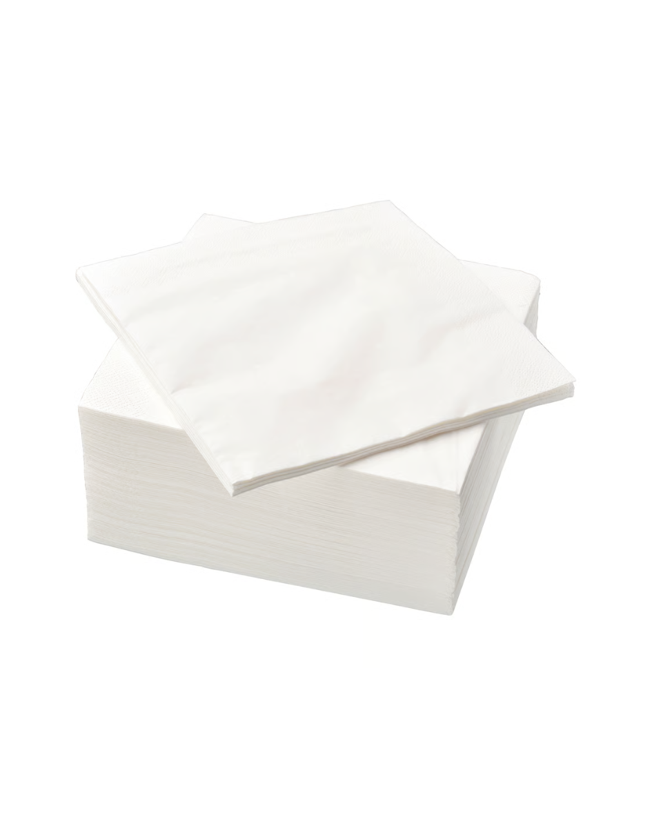 FANTASTISK Paper Napkin, White